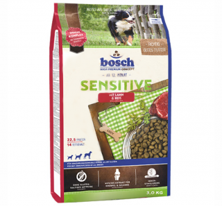 Bosch Sensitive Adult Kuzu Eti ve Pirinç 3 kg Köpek Maması kullananlar yorumlar